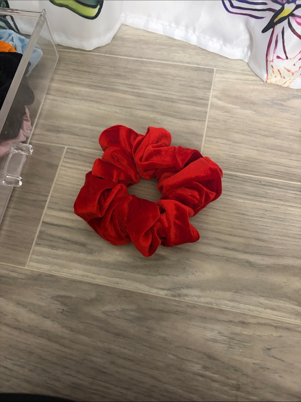 Red Velvet Scrunchie - Women Accessories